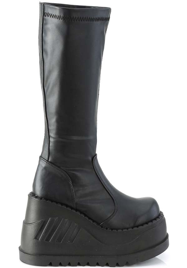 STOMP-200 [Black] | PLATFORM BOOTS [PREORDER]*