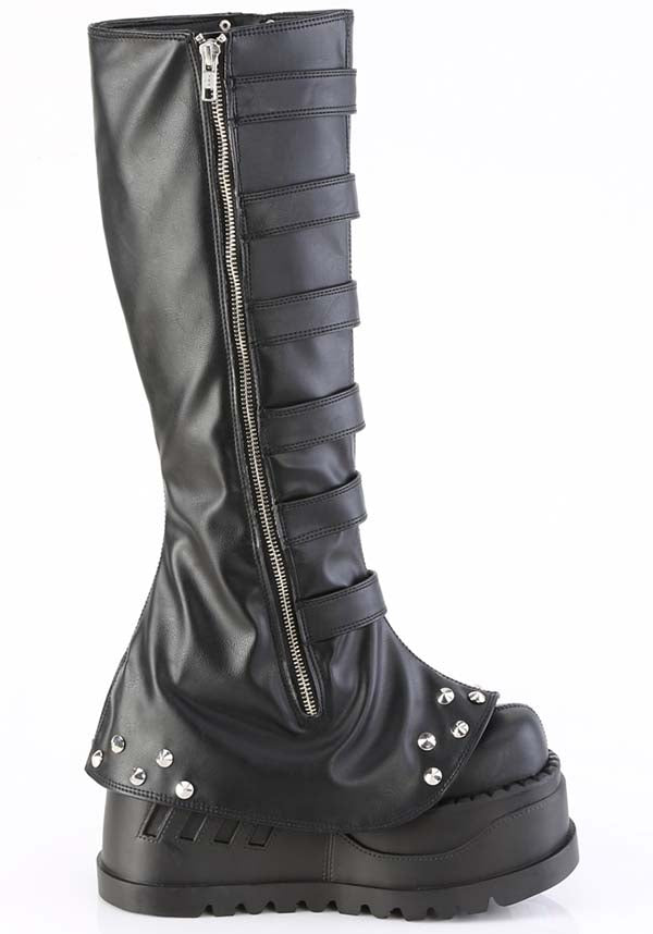Stomp Demonia High Boots Review Demonia Stomper Demonia Women's