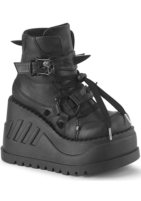 STOMP-60 [Black] | PLATFORM BOOTS [PREORDER]*