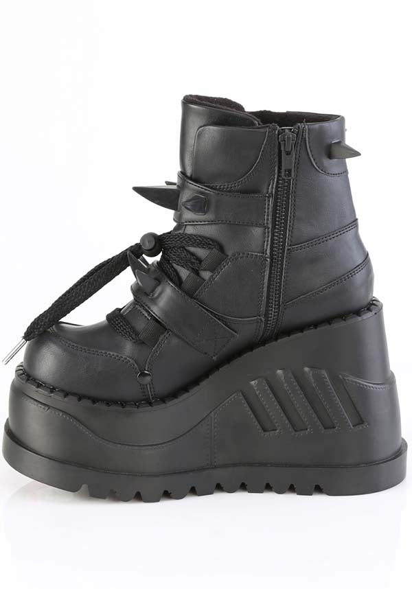 STOMP-60 [Black] | PLATFORM BOOTS [PREORDER]*