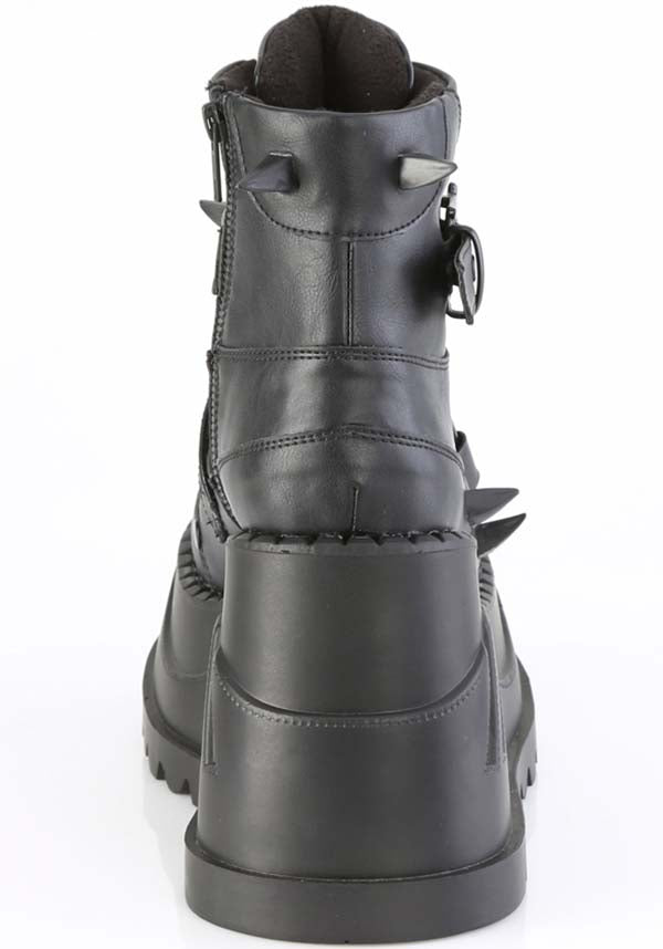 STOMP-60 [Black] | PLATFORM BOOTS [PREORDER]*