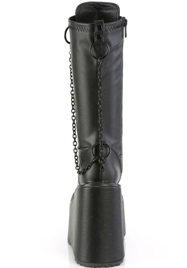 SWING-150 [Black] | PLATFORM BOOTS [PREORDER]