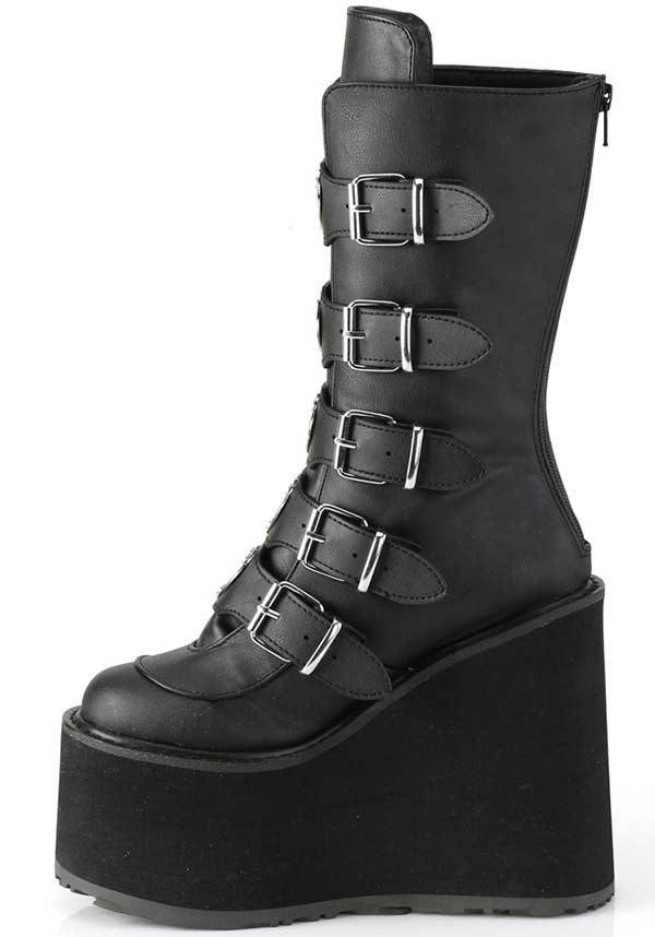 SWING-230 [Black] | PLATFORM BOOTS [IN STOCK]*