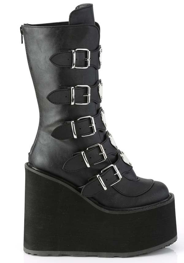 SWING-230 [Black] | PLATFORM BOOTS [IN STOCK]*