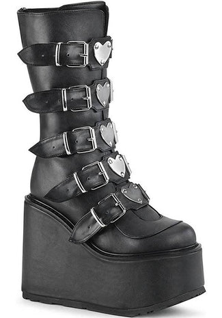 SWING-230 [Black] | PLATFORM BOOTS [IN STOCK]