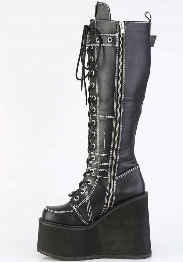 SWING-260 [Black] | PLATFORM BOOTS [INSTOCK]**