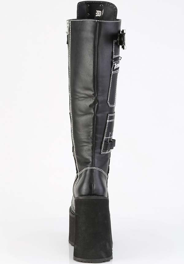 SWING-260 [Black] | PLATFORM BOOTS [PREORDER]