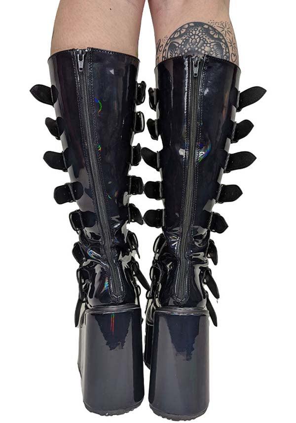 Trinity Boots Demonia Swing 815 Size Demonia Swing-815 Buckle Knee