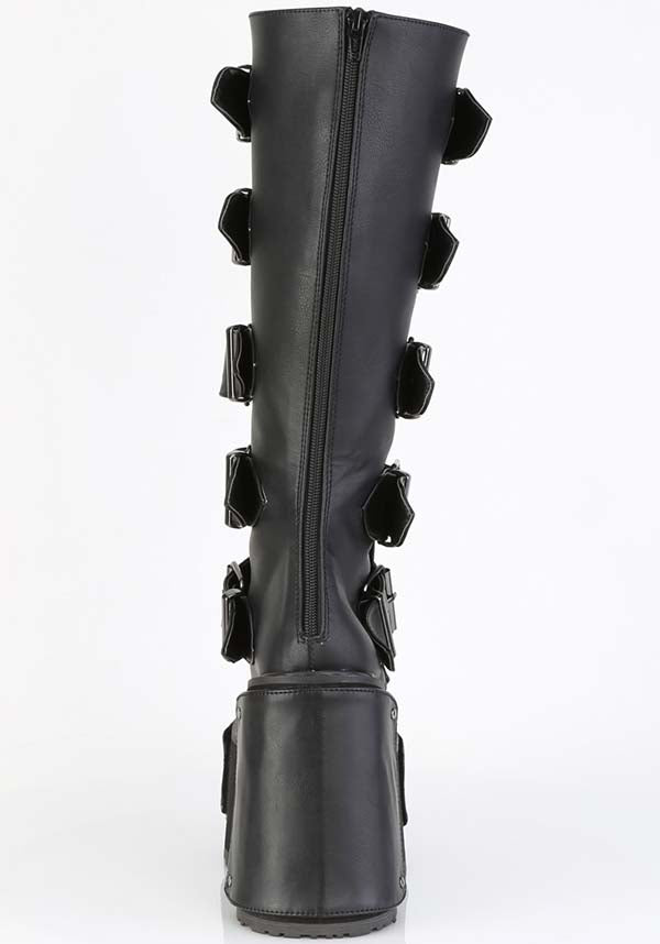 TRANSFORMER-800 [Black] | PLATFORM BOOTS [PREORDER]