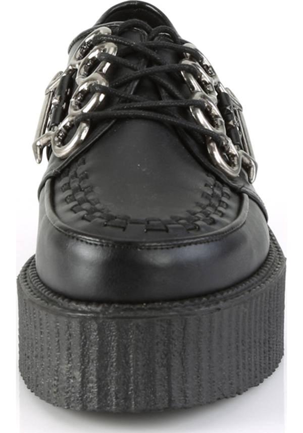 V-CREEPER-516 [Black] | CREEPERS [PREORDER] - Beserk - all, black, clickfrenzy15-2023, dec17, demonia, demonia shoes, discountapp, flats, flats [preorder], fp, labelpreorder, labelvegan, platforms, platforms [preorder], pleaserimageupdated, ppo, preorder, shoes, vegan