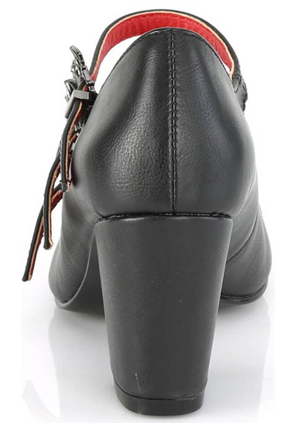 VIVIKA-38 [Black] | HEELS [PREORDER] - Beserk - all, bat, bats, black, clickfrenzy15-2023, demonia, demonia shoes, discountapp, fp, goth, gothic, halloween, heel, heels, heels [preorder], labelpreorder, labelvegan, mary janes, pleaserimageupdated, ppo, preorder, shoes, vegan