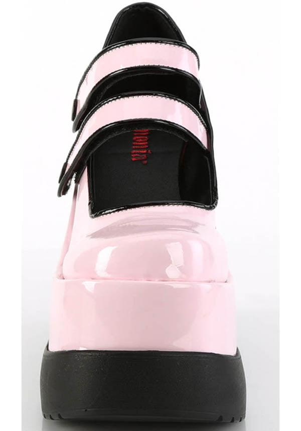 VOID-37 [Baby Pink] | PLATFORMS [PREORDER] - Beserk - all, all ladies, clickfrenzy15-2023, demonia, demonia shoes, discountapp, fp, labelpreorder, labelvegan, ladies, pastel goth, pink, platforms, platforms [preorder], ppo, preorder, shoes, vegan
