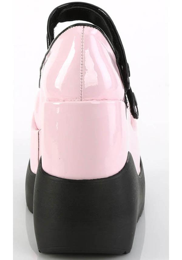 VOID-37 [Baby Pink] | PLATFORMS [PREORDER] - Beserk - all, all ladies, clickfrenzy15-2023, demonia, demonia shoes, discountapp, fp, labelpreorder, labelvegan, ladies, pastel goth, pink, platforms, platforms [preorder], ppo, preorder, shoes, vegan