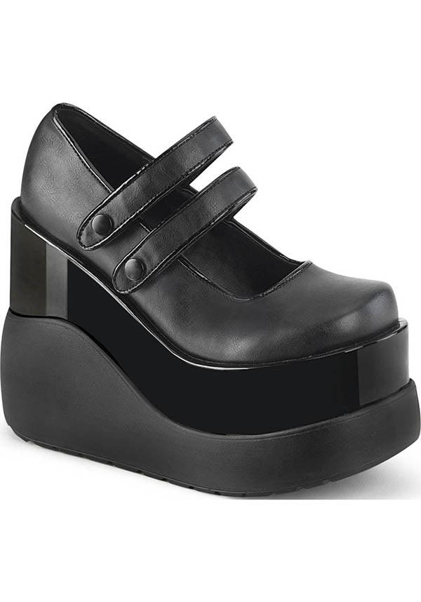 VOID-37 [Black] | PLATFORMS [PREORDER] - Beserk - all, all ladies, black, clickfrenzy15-2023, demonia, demonia shoes, discountapp, fp, goth, gothic, labelpreorder, labelvegan, ladies, platforms, platforms [preorder], ppo, preorder, shoes, vegan