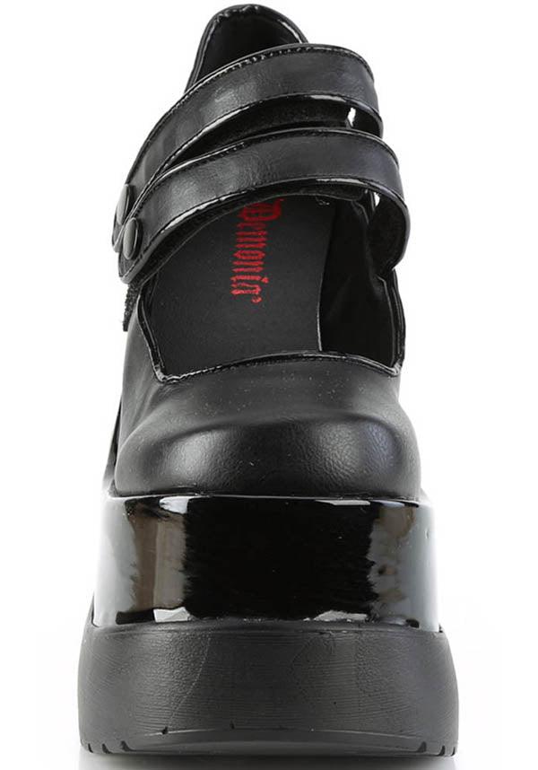 VOID-37 [Black] | PLATFORMS [PREORDER] - Beserk - all, all ladies, black, clickfrenzy15-2023, demonia, demonia shoes, discountapp, fp, goth, gothic, labelpreorder, labelvegan, ladies, platforms, platforms [preorder], ppo, preorder, shoes, vegan