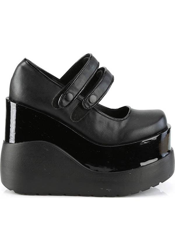 VOID-37 [Black] | PLATFORMS [PREORDER] - Beserk - all, all ladies, black, clickfrenzy15-2023, demonia, demonia shoes, discountapp, fp, goth, gothic, labelpreorder, labelvegan, ladies, platforms, platforms [preorder], ppo, preorder, shoes, vegan