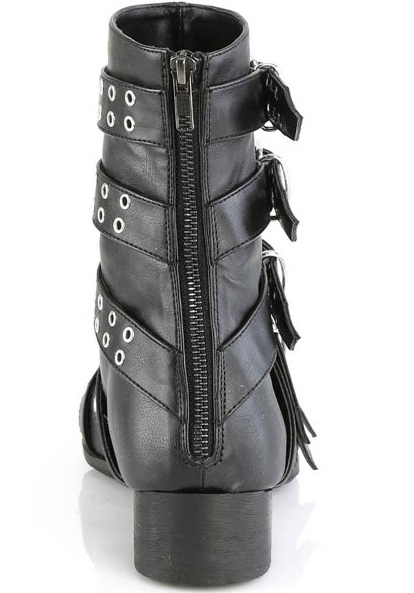 WARLOCK-70 [Black] | BOOTS [PREORDER] - Beserk - all, black, boots, boots [preorder], clickfrenzy15-2023, demonia, demonia shoes, discountapp, fp, goth, gothic, labelpreorder, labelvegan, mens shoes, pointed toe, pointy, ppo, preorder, shoes, vegan