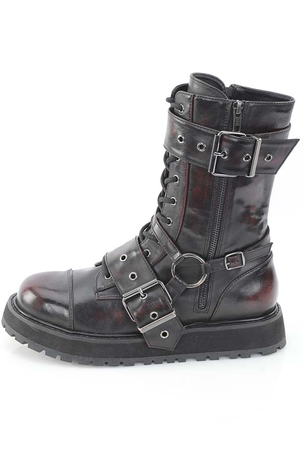 VALOR-220 [Black/Burgundy] | BOOTS [PREORDER]