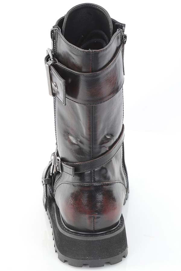 VALOR-220 [Black/Burgundy] | BOOTS [PREORDER]