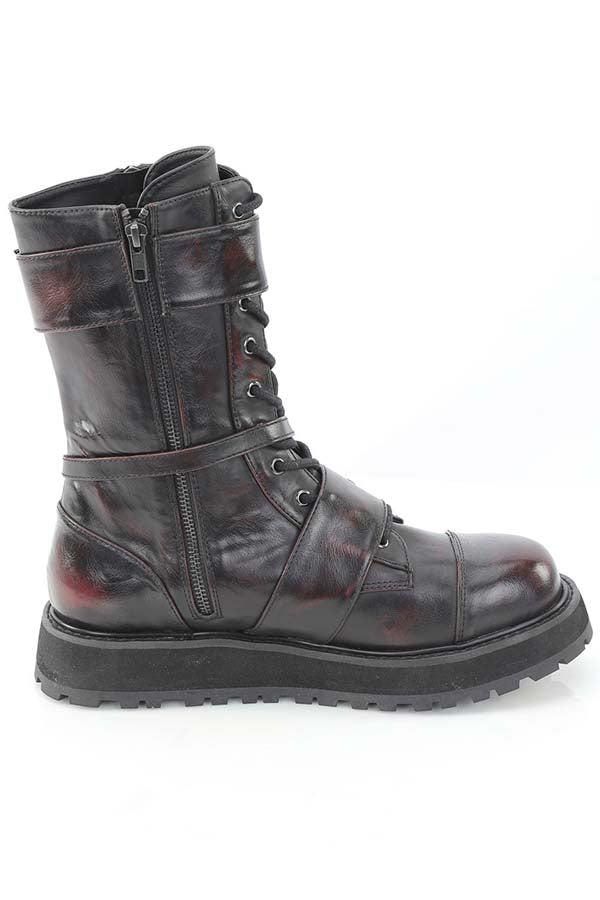 VALOR-220 [Black/Burgundy] | BOOTS [PREORDER]