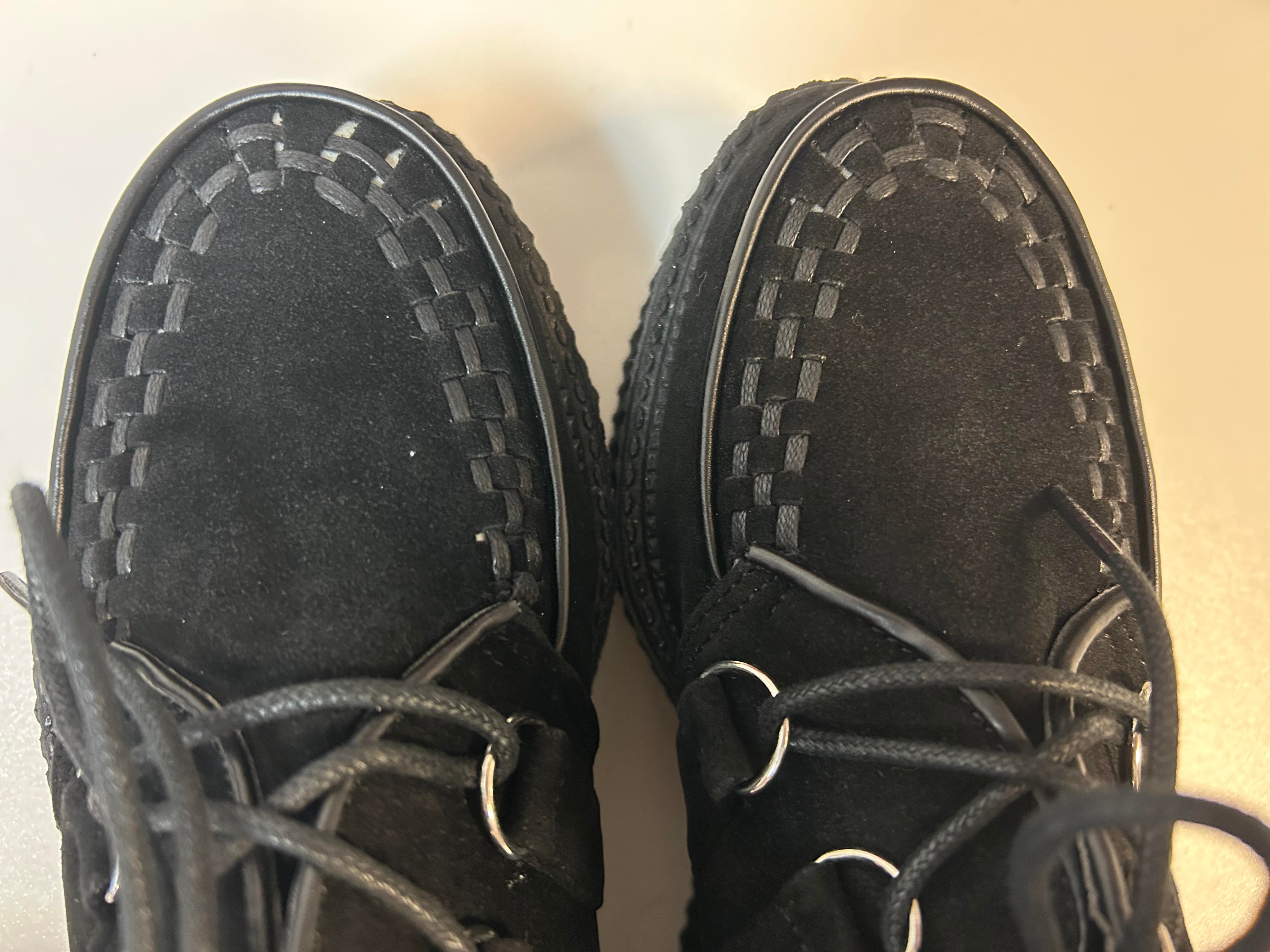 V-CREEPER-502S [Black Suede] | CREEPERS [FAULTY]**