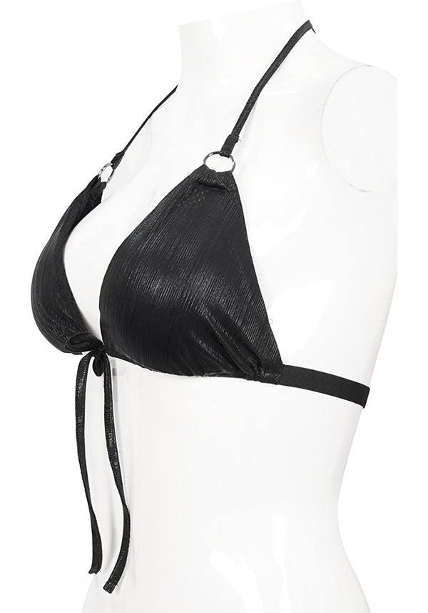 Dark Matter | BIKINI TOP - Beserk - all, all clothing, all ladies, all ladies clothing, bikini, black, clickfrenzy15-2023, clothing, discountapp, DV102021, edgy, fp, goth, gothic, halter, halter neck, ladies, ladies clothing, nov21, plus, plus size, R301121, swim, swim suit, swim wear, swimmers, swimming, swimsuit, swimwear, togs