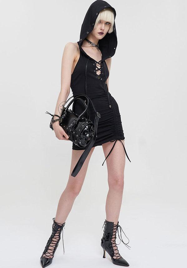 Dark Phantom | HANDBAG - Beserk - accessories, all, bag, bags, black, clickfrenzy15-2023, devil fashion, discountapp, DV300922, fp, googleshopping, goth, gothic, gothic accessories, hand bag, handbag, handbags, handbags and purses, labelvegan, ladies accessories, nov22, punk, R061122, skull, skulls, studded, studs, vegan