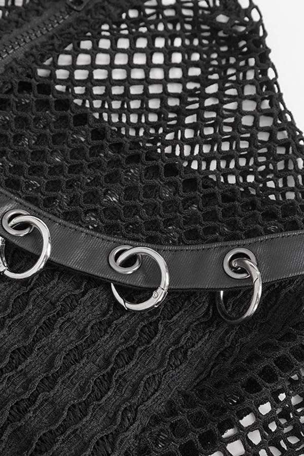 Duskborn Punk Diamond Mesh | TOP