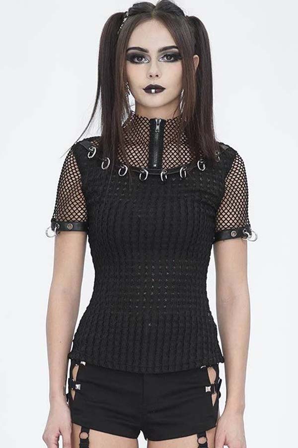 Duskborn Punk Diamond Mesh | TOP