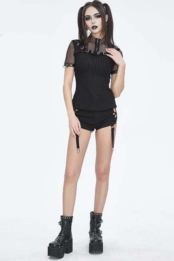 Duskborn Punk Diamond Mesh | TOP