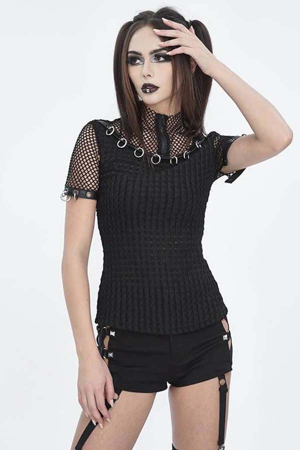 Duskborn Punk Diamond Mesh | TOP