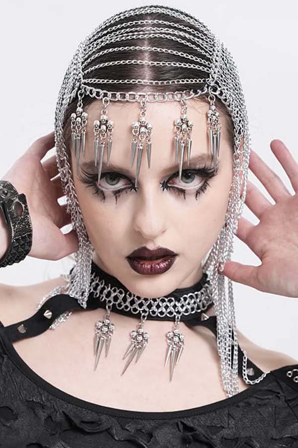 Ebon Cascade Tassel | HEADDRESS