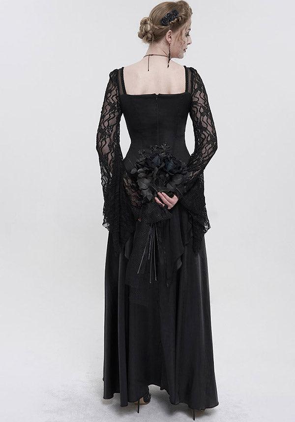 Esmerée | DRESS - Beserk - all, all clothing, all ladies, all ladies clothing, bead, black, clickfrenzy15-2023, clothing, dec22, devil fashion, discountapp, dress, dressapril25, dresses, DV291122, formal, formal wear, fp, googleshopping, goth, gothic, lace, lacey, ladies, ladies clothing, ladies dress, ladies dresses, long dress, long sleeved dress, maxi dress, plus size, r221222, renaissance, Victorian dress, womens dress, womens dresses
