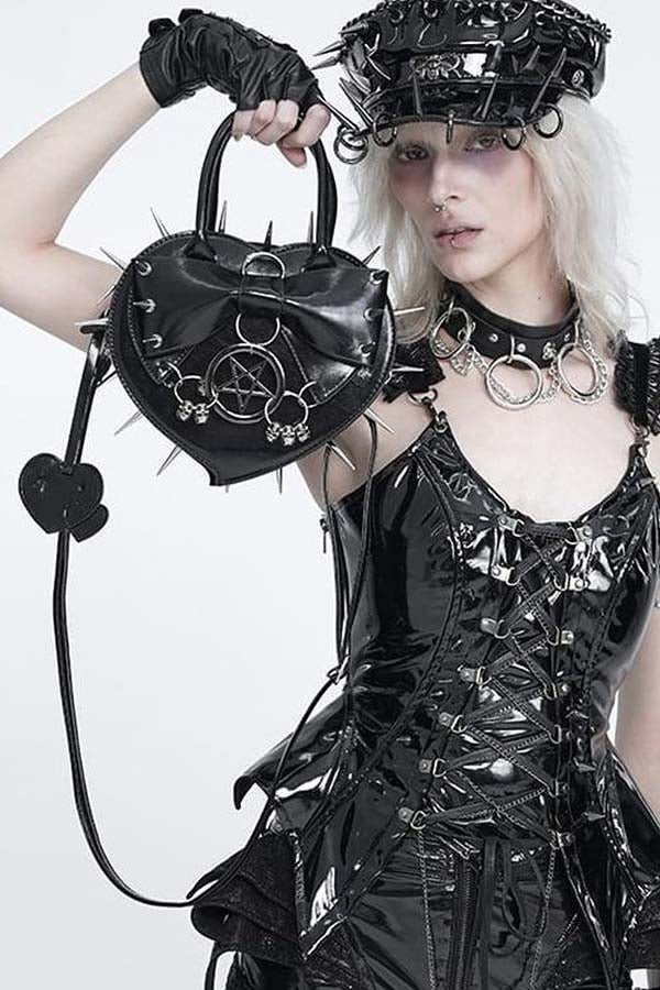 Heart Of Thorns [Black] | HANDBAG
