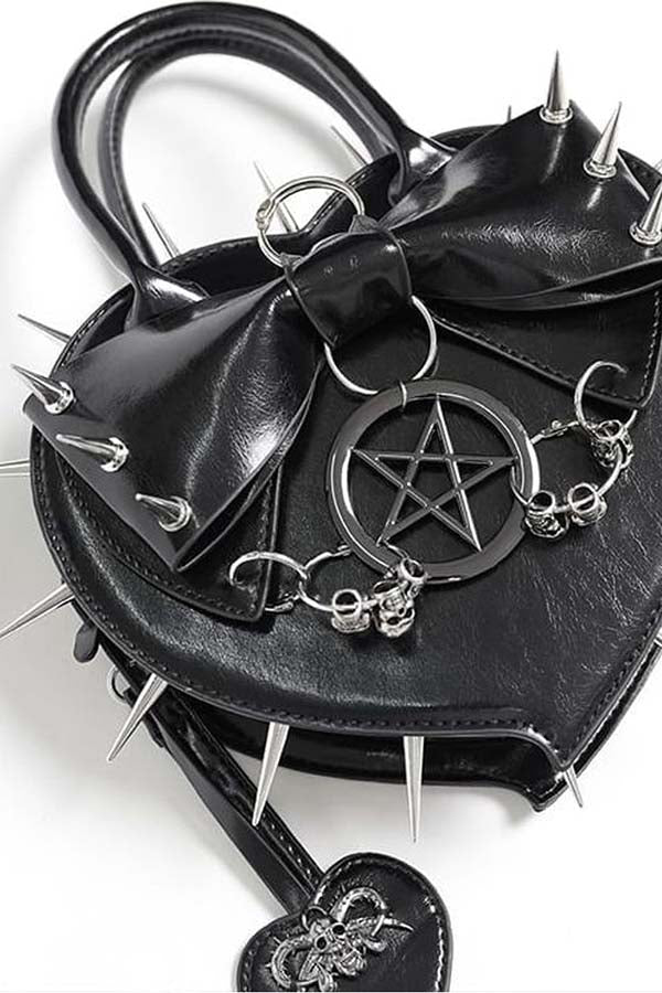 Heart Of Thorns [Black] | HANDBAG