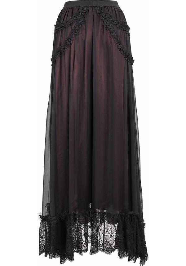 Hereditary | MAXI SKIRT - Beserk - all, all clothing, all ladies, all ladies clothing, black, clickfrenzy15-2023, clothing, discountapp, DV03122021, edgy, formal, formal wear, fp, frill, goth, gothic, jan22, lace, lacey, ladies, ladies clothing, ladies skirt, long skirt, maxi skirt, plus, plus size, R020122, red, renaissance, skirt, skirts, winter, winter clothing, womens skirt