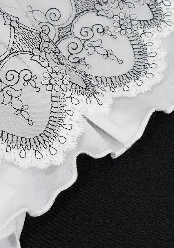 Lotus Leaf Embroidered | CUFFS