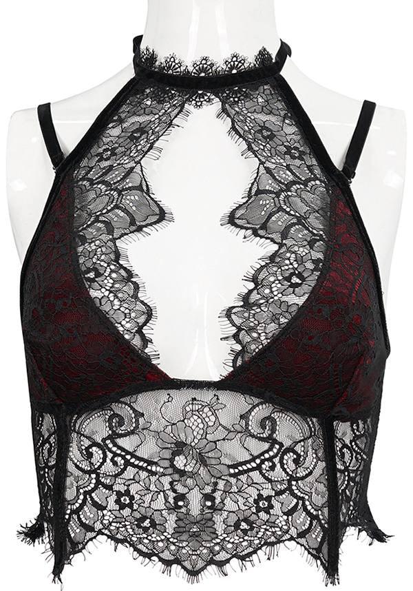 Scarlet Aura | LACE TOP