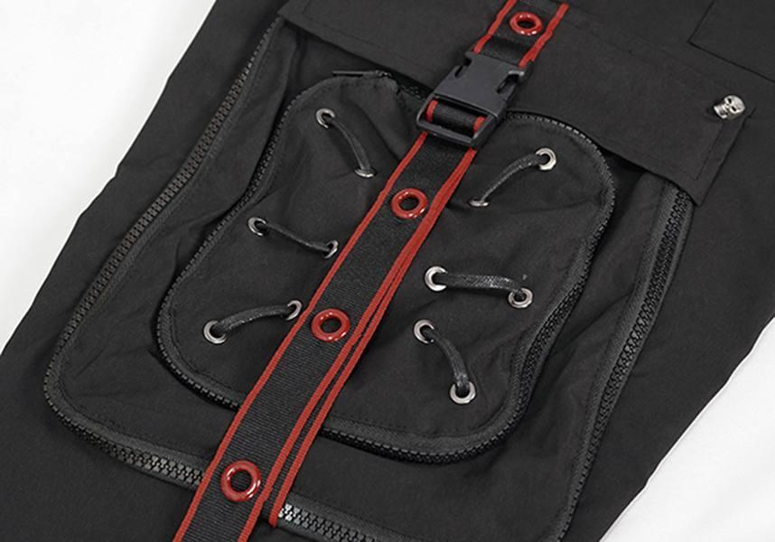 Sundering | PANTS - Beserk - all, all clothing, all ladies, all ladies clothing, black, cargo pants, clickfrenzy15-2023, clothing, devil fashion, discountapp, DVF122321, edgy, fp, goth, gothic, jan22, ladies, ladies clothing, ladies pants, ladies pants and shorts, medieval, men, mens, mens clothing, mens pants, pants, R160122, red, red and black, streetwear, techwear, winter, winter clothing