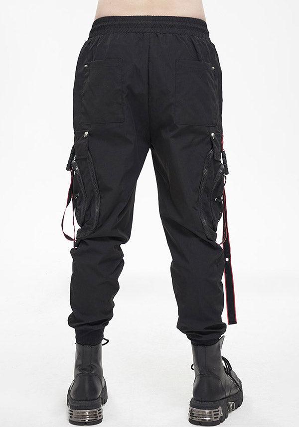 Sundering | PANTS - Beserk - all, all clothing, all ladies, all ladies clothing, black, cargo pants, clickfrenzy15-2023, clothing, devil fashion, discountapp, DVF122321, edgy, fp, goth, gothic, jan22, ladies, ladies clothing, ladies pants, ladies pants and shorts, medieval, men, mens, mens clothing, mens pants, pants, R160122, red, red and black, streetwear, techwear, winter, winter clothing