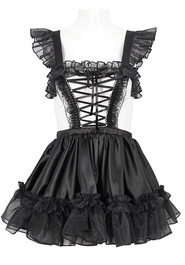 Sweet Frilly Hollow Out | DRESS**