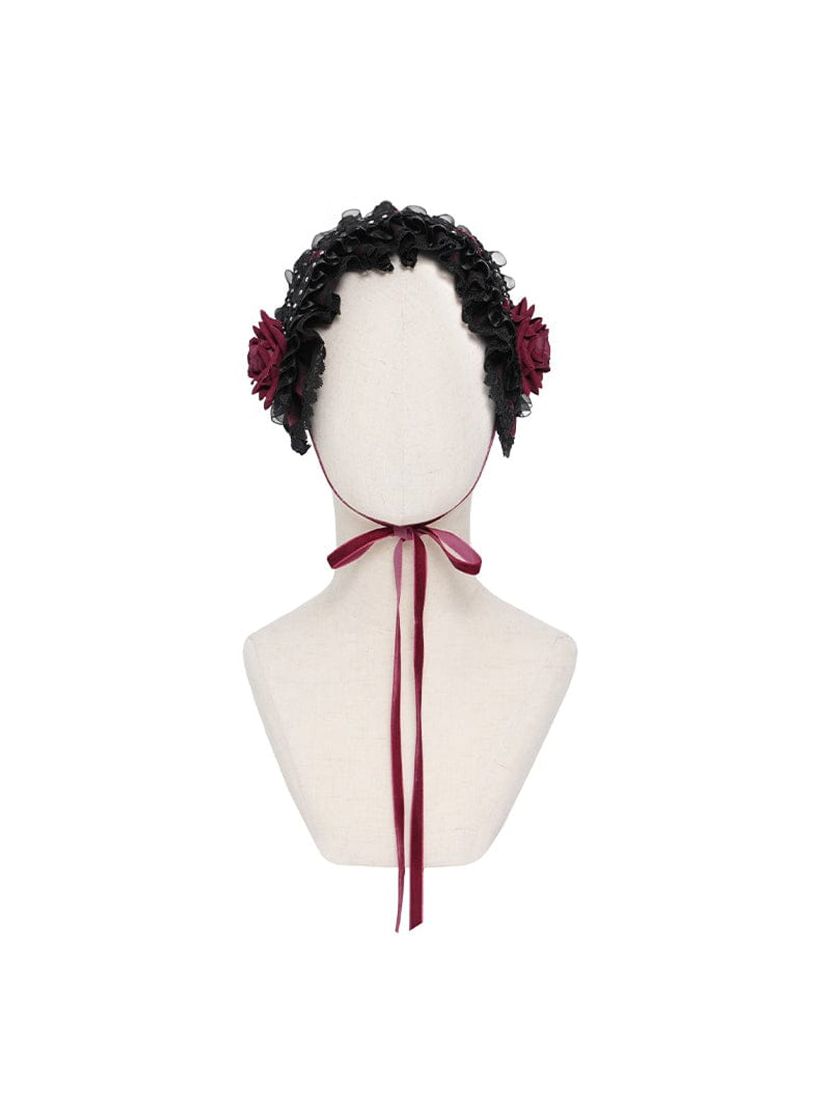 Tea Garden [Black/red] | HEADBAND