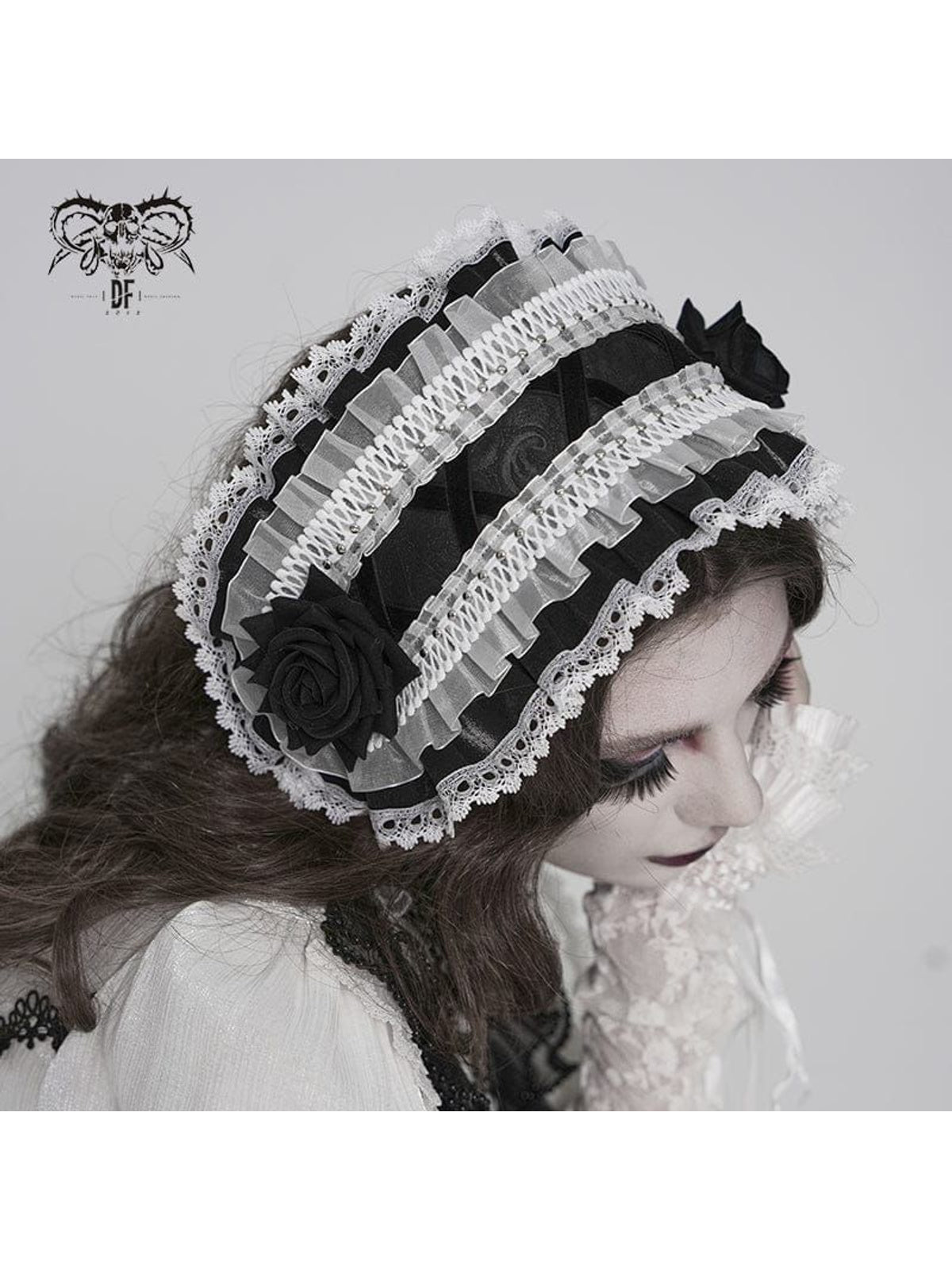 Tea Garden [Black/white] | HEADBAND