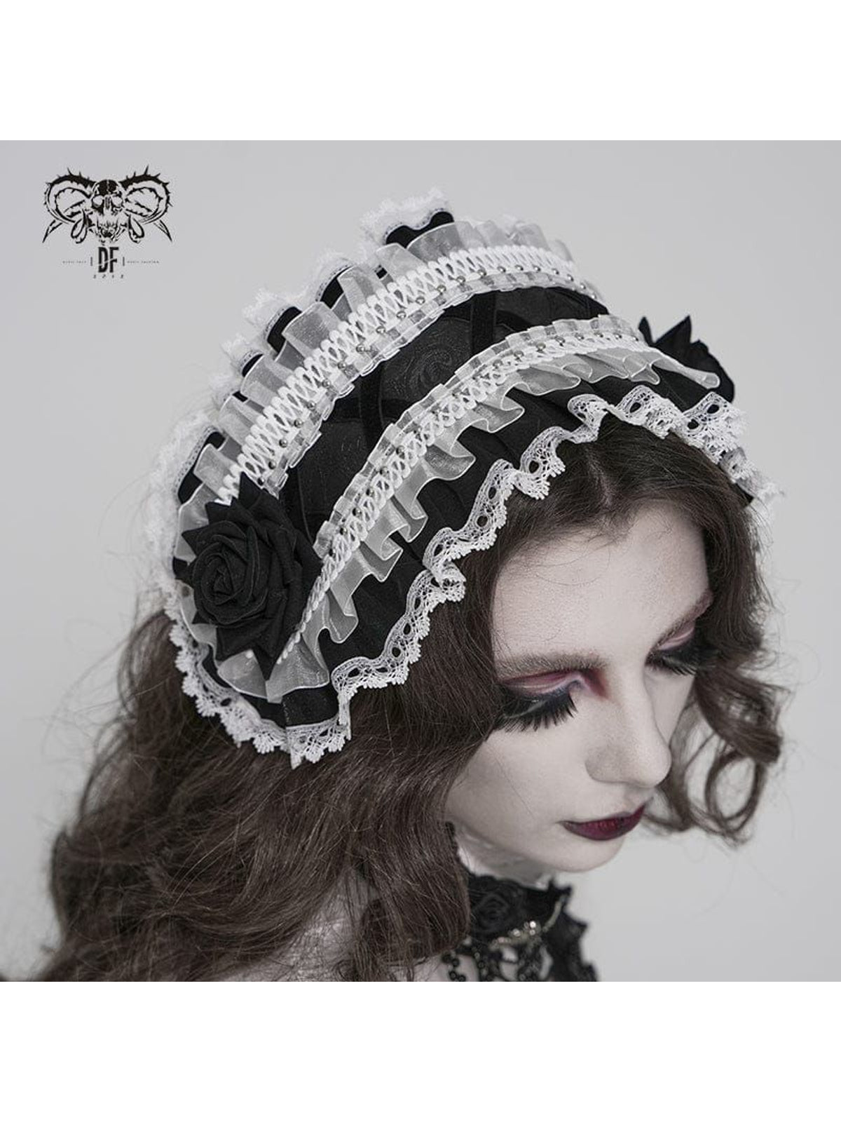 Tea Garden [Black/white] | HEADBAND