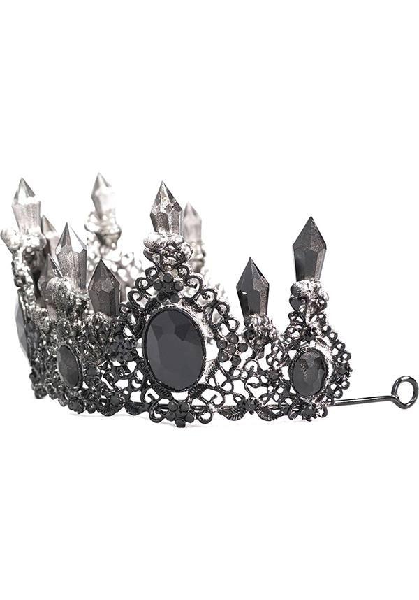 Your Highness | CROWN - Beserk - accessories, all, black, clickfrenzy15-2023, cosplay, costume, crown, discountapp, DV03122021, fp, goth, gothic, gothic accessories, hair accessories, halloween, halloween costume, head band, head wear, headband, headwear, jan22, ladies accessories, medieval, R020122, renaissance