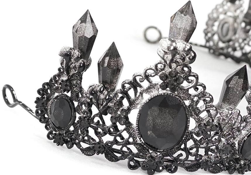 Your Highness | CROWN - Beserk - accessories, all, black, clickfrenzy15-2023, cosplay, costume, crown, discountapp, DV03122021, fp, goth, gothic, gothic accessories, hair accessories, halloween, halloween costume, head band, head wear, headband, headwear, jan22, ladies accessories, medieval, R020122, renaissance