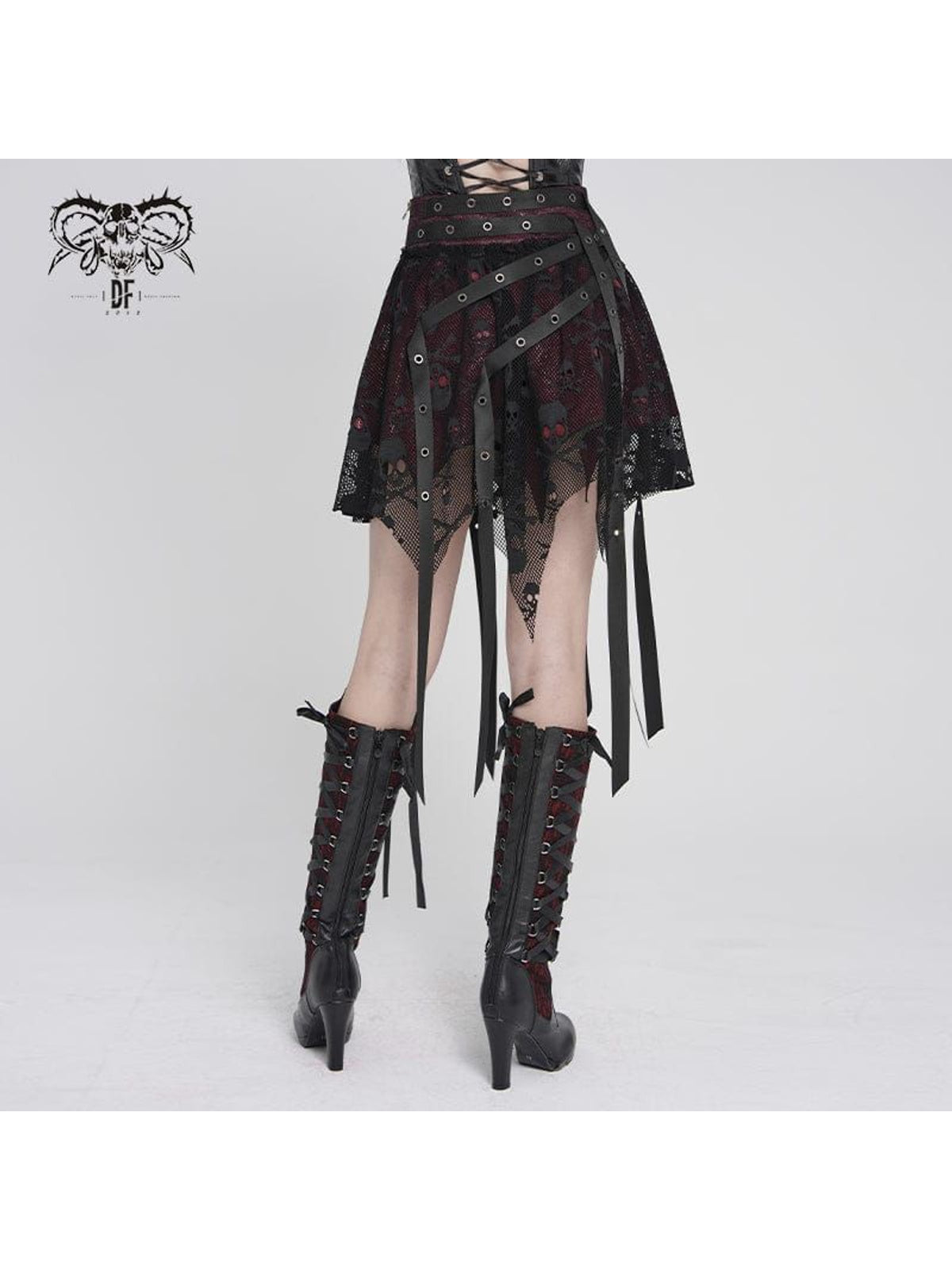 Punk Princess [Red] | SKIRT