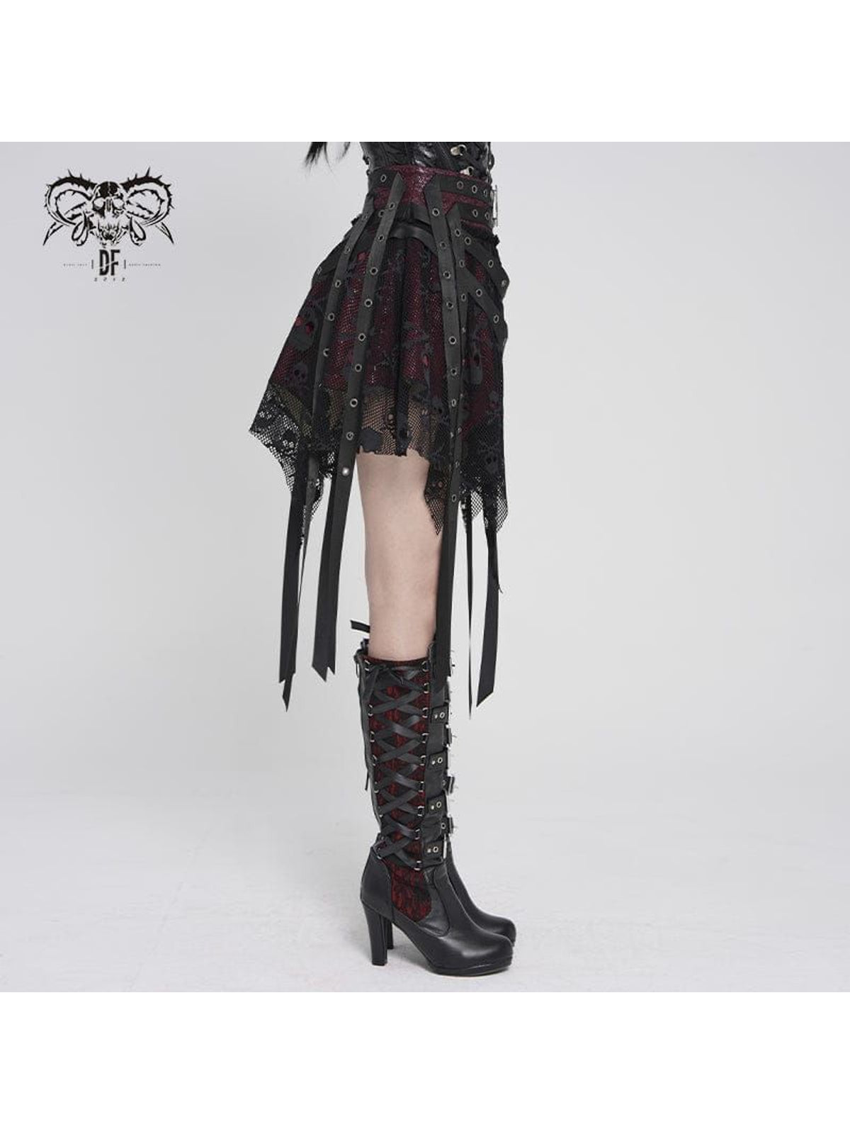 Punk Princess [Red] | SKIRT