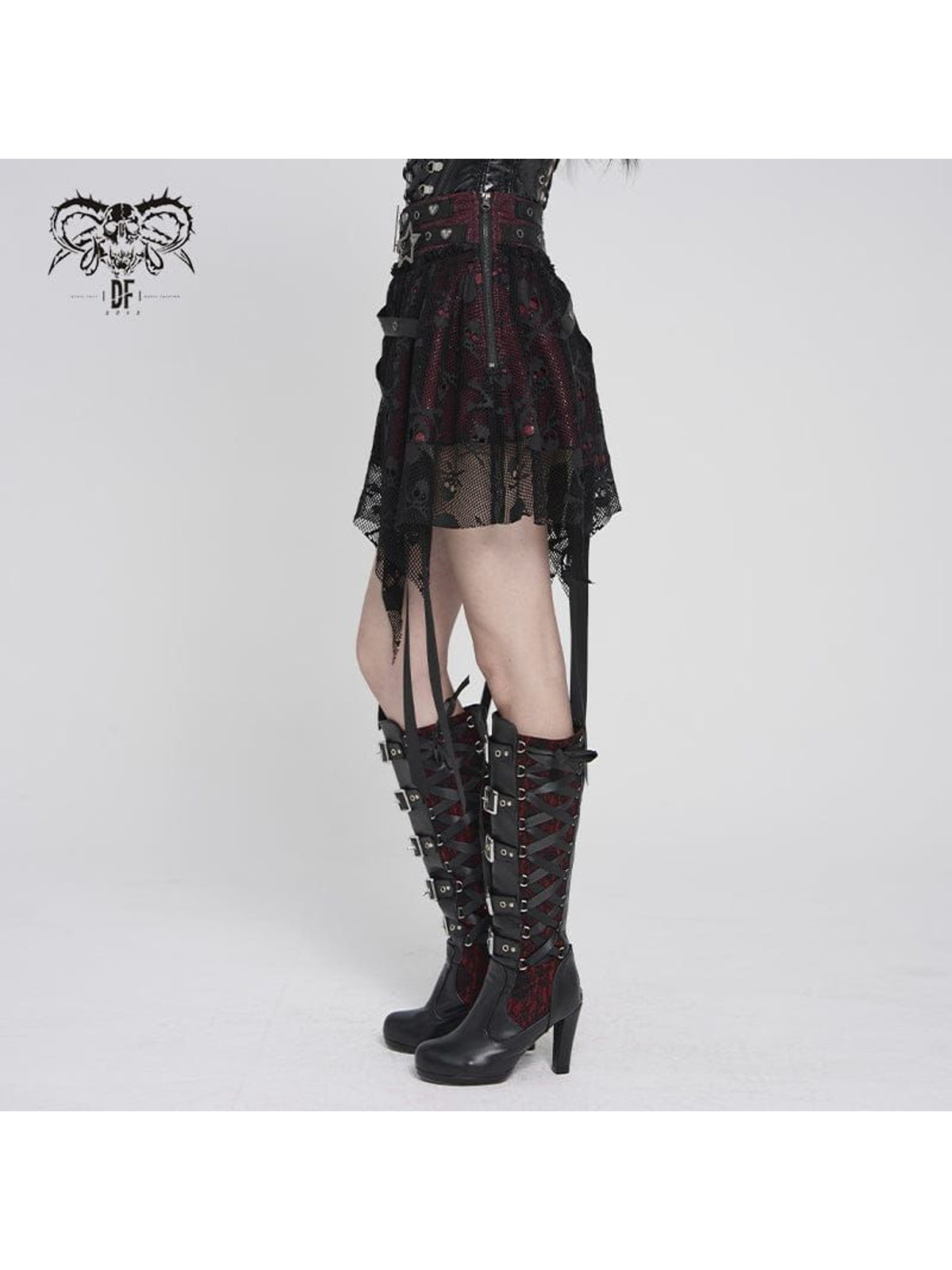 Punk Princess [Red] | SKIRT