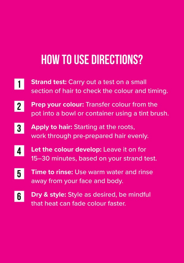 Carnation Pink | HAIR COLOUR [100ML]